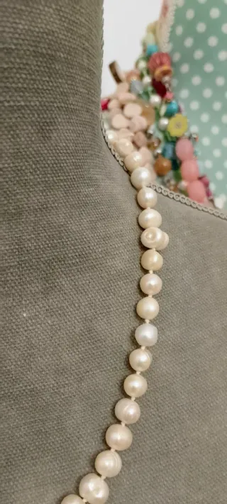 Collana perle vintage