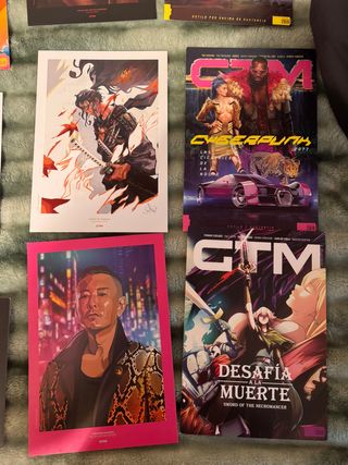 Láminas videojuegos GTM