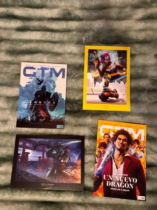 Láminas videojuegos GTM