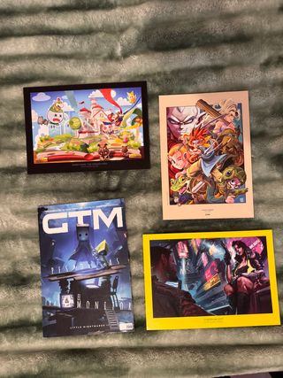 Láminas videojuegos GTM