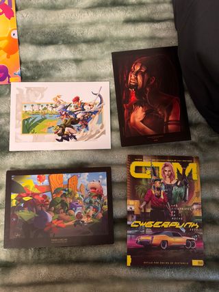 Láminas videojuegos GTM