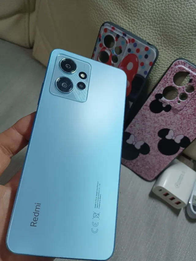 Xiaomi Redmi Note 12 Azul + 2 Carcasas