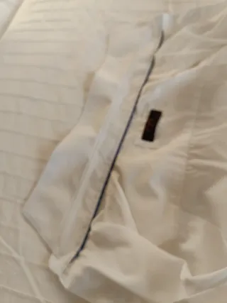 Camisa de traje blanca hombre