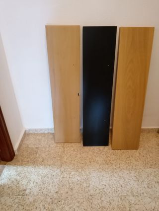 Muebles, estantería, vitrina.