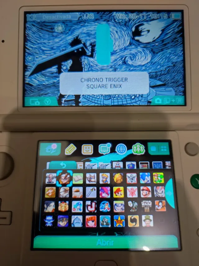 Nuovo Nintendo 3DS + Custodia Zelda + microsd 64gb