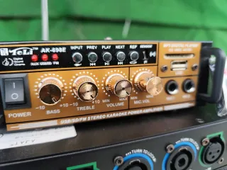 Amplificador Karaoke Sunbuck Bluetooth USB