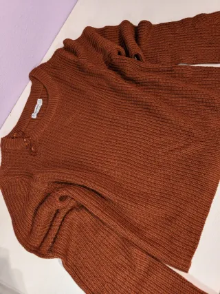 Jersey Stradivarius Marrón Talla M