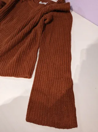 Jersey Stradivarius Marrón Talla M