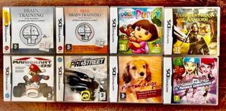 Juegos para Nintendo DS diferentes precios.