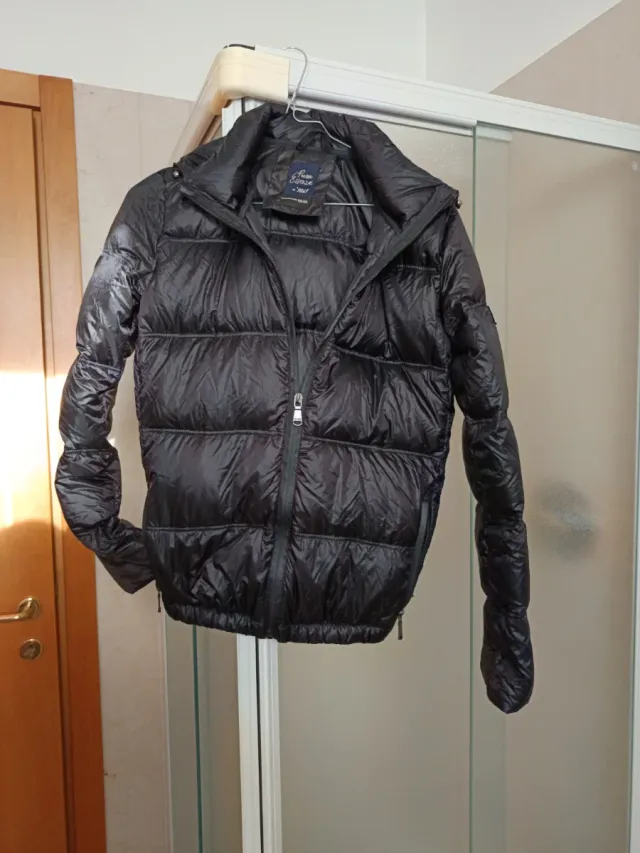 Piumino bambino 9/10 anni nero