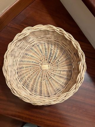 Cesto fatto a mano cm 33x9
