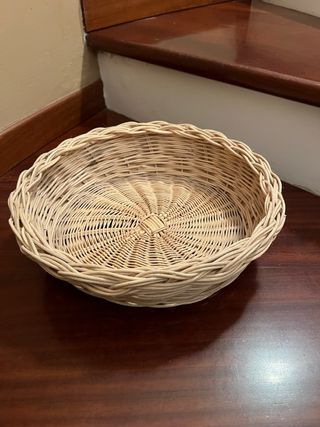 Cesto fatto a mano cm 33x9