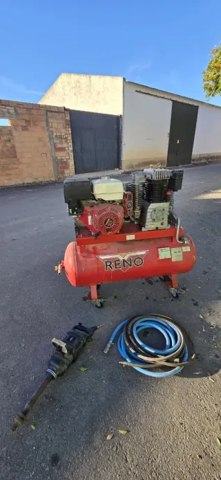 Compresor de aire gasolina RENO 16 bar 150 litros