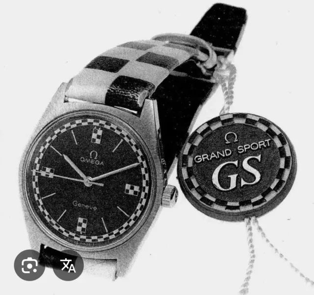 OMEGA GRAND SPORT, con piezas de stock Genove 601