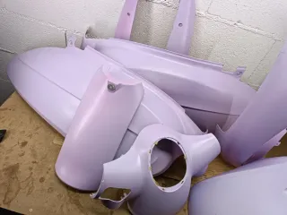 Carenado Daelim Besbi 125 Plástico Tapa