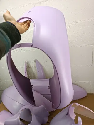 Carenado Daelim Besbi 125 Plástico Tapa