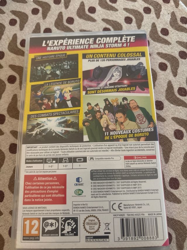 Naruto Storm 4 Road to Boruto Nintendo Switch