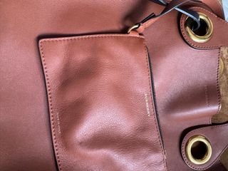 Bolso Burberry Marrón Cuero