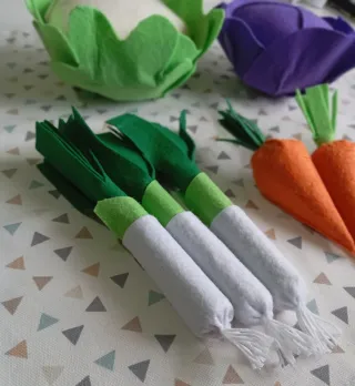 Set de hortalizas de juguete