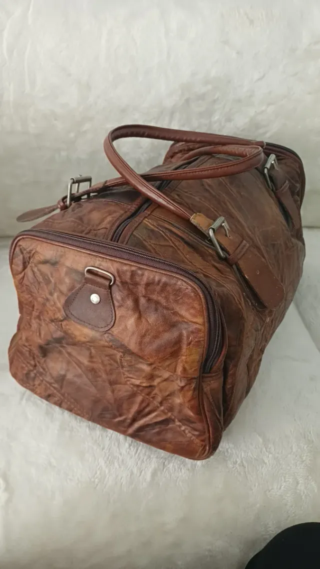 Bolso de cuero para viaje