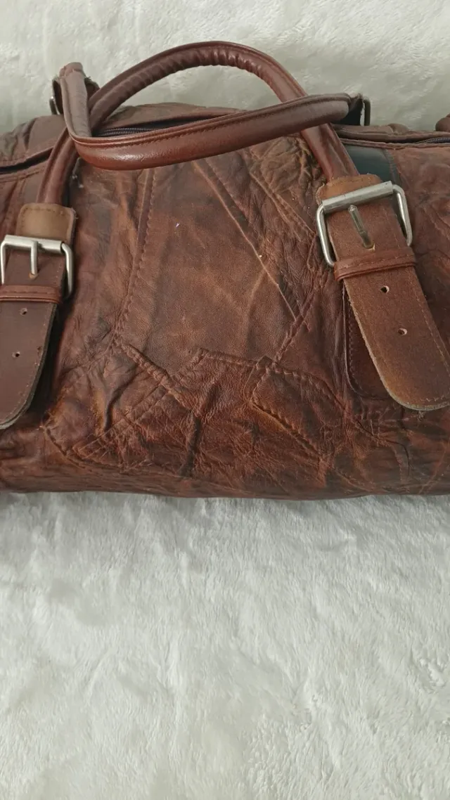 Bolso de cuero para viaje