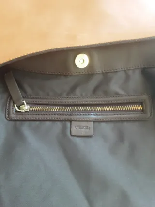 Bolso Uterqüe piel marrón