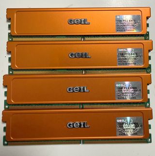 Kit GeIL DDR2 PC2-6400 4x1GB 800 MHz