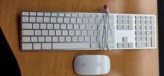 Ratón inhalambrico Teclado a cable Apple