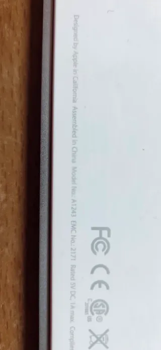 Ratón inhalambrico Teclado a cable Apple