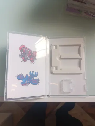 Caja Pokemon Edición Rubí y Zafiro GBA