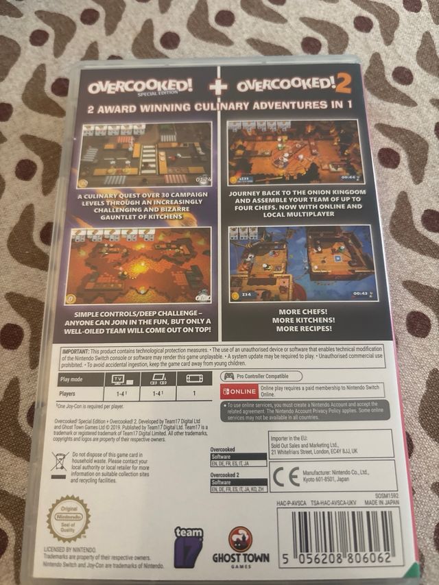 Overcooked! Special Edition + Overcooked! 2 Switch