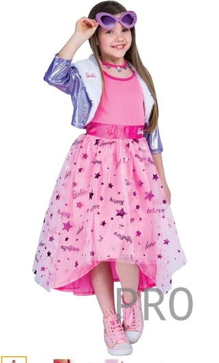 Barbie diva disfraz original niña