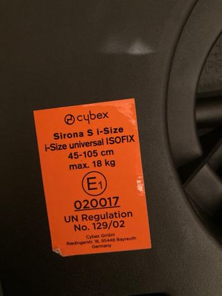 Silla coche Sirona S i-Size Cybex