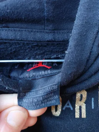 Felpa Jordan bambina corta