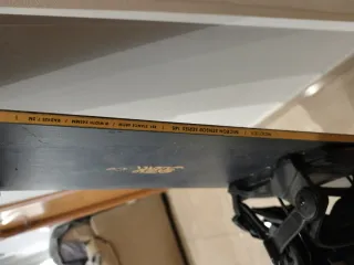 Tabla de Snowboard con Fijaciones