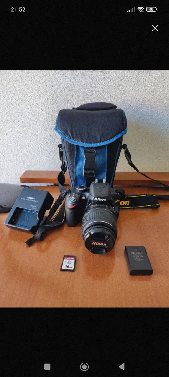 Nikon d3200 fotocamera reflex come nuova