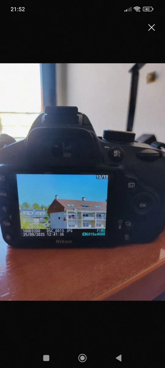 Nikon d3200 fotocamera reflex come nuova