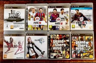 45 Juegos para PS3 diferentes precios
