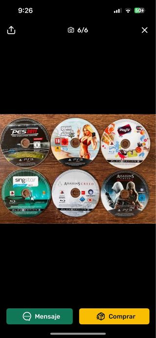 45 Juegos para PS3 diferentes precios