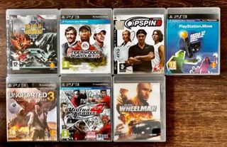 45 Juegos para PS3 diferentes precios