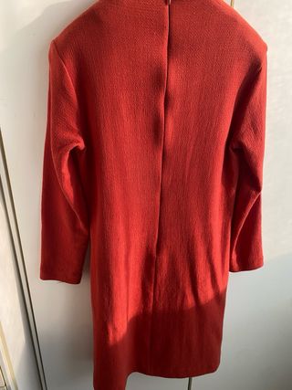 Abito lana rosso