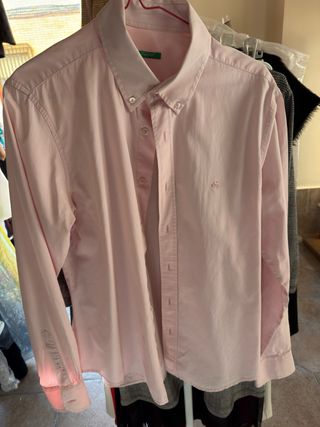 Camisa Benetton rosa