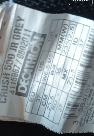 Zapatillas deportivas talla 37