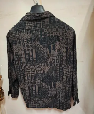 Camicia Fendi Unisex Fantasia Geometrica