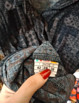 Camicia Fendi Unisex Fantasia Geometrica