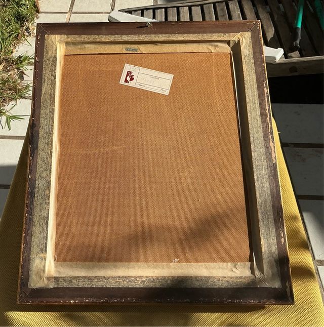 Quadro in legno dorato