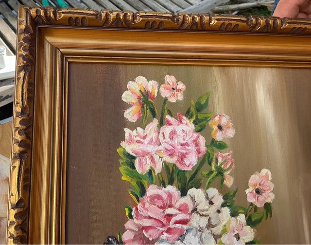 Quadro in legno dorato