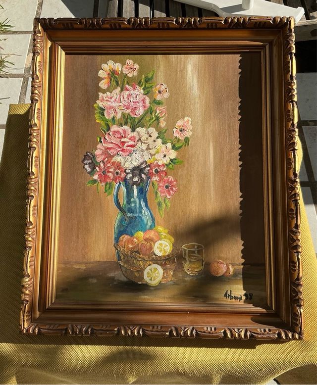 Quadro in legno dorato