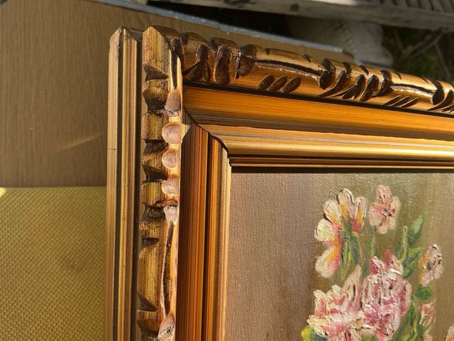 Quadro in legno dorato