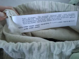 Capazo Zara M Beige/Verde Nuevo